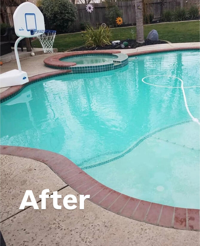 NO Draining green pool clean ups NO Draining green pool clean ups